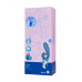 Нереалистичный вибратор Satisfyer Hug me Connect App, силикон, серо-голубой, 20,5 см
