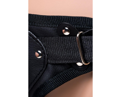 Страпон LoveToy LESBIAN SERIES с поясом Harness, телесный