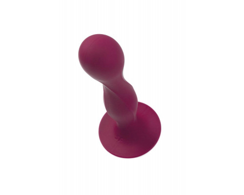 Фаллоимитатор Satisfyer Double Ball-R, силикон, красный, 18 см