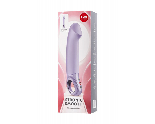 Пульсатор Fun Factory STRONIC Smooth, силикон, сиреневый, 21 см
