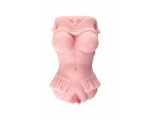 Мастурбатор реалистичный Juicy Pussy by TOYFA Little flower, TPE, телесный, 11,5 см