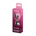 Мини-вибратор с 3D пульсацией Satisfyer Deep Kiss с USB-C зарядкой, силикон, ABS, чёрный, 11,4 см