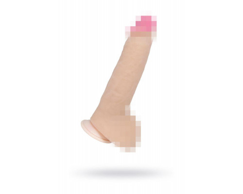 Фаллоимитатор неоскин на присоске REAL Next Lovetoy, TPR, телесный, 23 см