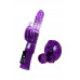 Вибратор с клиторальным стимулятором TOYFA A-Toys High-Tech fantasy, TPR, фиолетовый, 23 см