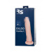 Фаллоимитатор RealStick Silicone Bradley C, силикон, телесный, 18,5 см