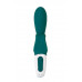 Нереалистичный вибратор Satisfyer Hug me Connect App, силикон, серо-голубой, 20,5 см