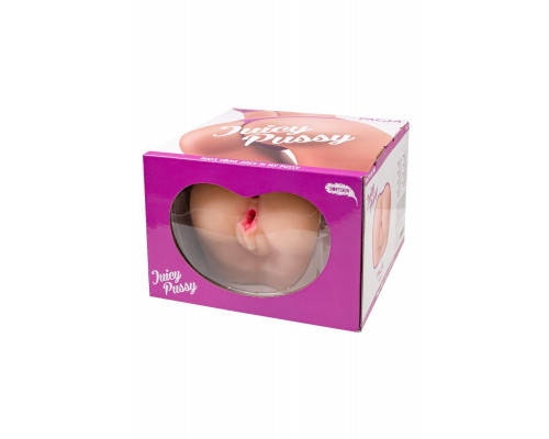 Мастурбатор реалистичный Juicy Pussy by TOYFA Paula, TPE, телесный, 15 см