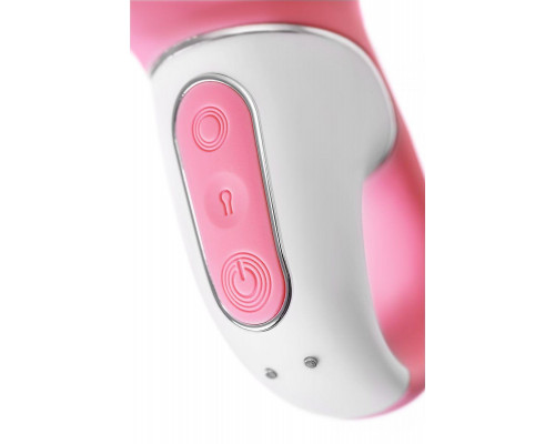 Вибратор с расширением Satisfyer Air Pump Booty 5+ Connect App, силикон, розовый, 15 см