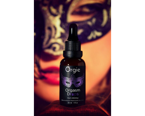 Интимный гель для клитора ORGIE Orgasm Drops с разогревающим эффектом, 30 мл