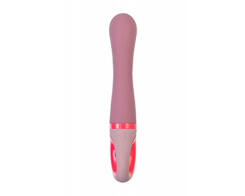 Вибратор Flovetta ROSE, силикон, розовый, 19 см