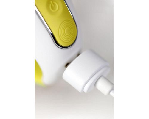 Нереалистичный вибратор Satisfyer Vibes Yummy Sunshine, силикон, желтый, 22,5 см.