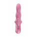Пульсатор кролик Fun Factory Bi Stronic Crave, силикон, розовый, 21 см