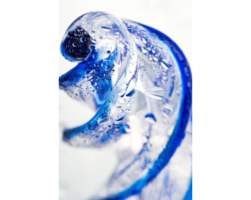 Нереалистичный фаллоимитатор Sexus Glass, стекло, прозрачный, 18,5 см