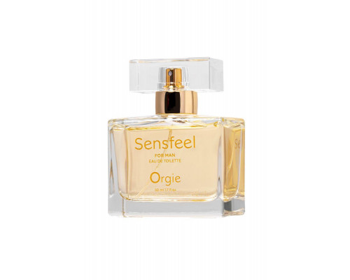 Туалетная вода с феромонами Orgie SENSFEEL, для мужчин, 50 мл