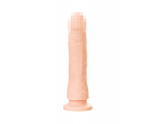 Фаллоимитатор RealStick Silicone Matt B, силикон, телесный, 21,5 см