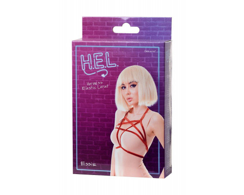 Стреп H.E.L. Essie, текстиль, красный, OS