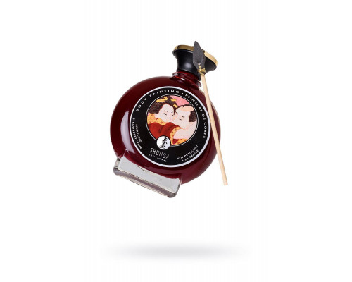 Декоративная крем-краска для тела Shunga«Игристое клубничное вино»(Sparkling Strawberry Wine) 100 мл