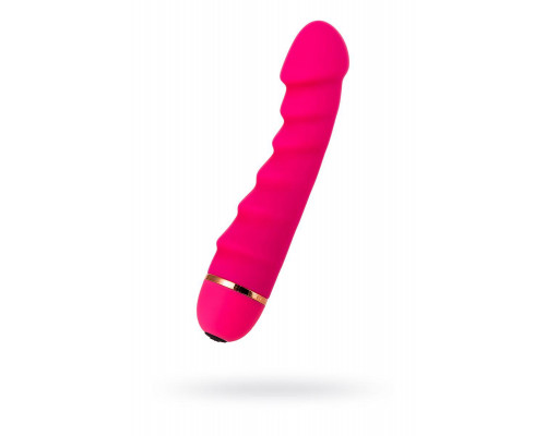 Нереалистичный вибратор A-Toys by TOYFA Folly, силикон, розовый, 16 см