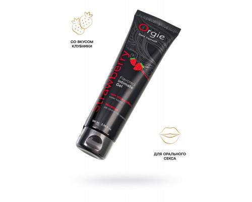 Интимный гель ORGIE LUBE TUBE, водная основа, с клубничным вкусом, 100 мл