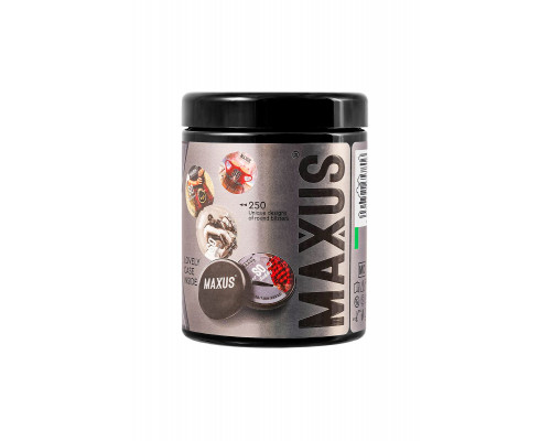 Презервативы Maxus Extra Strong,черные, утолщенные 15 шт.