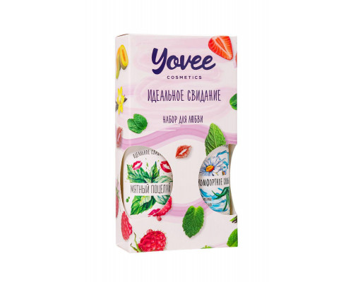 Набор гелей-смазок Yovee для любви (721005+721053), вкусовой (мята) + увл (алоэ), 2х100 мл