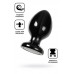 Анальная втулка POPO Pleasure by TOYFA Cetus β, PVC, черная, 13 см, Ø 6,8 см