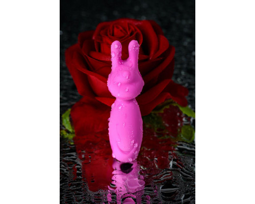 Минивибратор Eromantica PUSS, силикон, розовый, 8,5 см