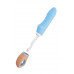 Вибратор Flovetta BLUEBELL, силикон, голубой, 18,5 см