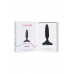 Анальная втулка LOVENSE Hush 2 (XS), силикон, черная, 12,1 см, Ø 2,5 см