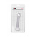 Нереалистичный фаллоимитатор TOYFA Basic Jelly Dildo S, TPE, прозрачный, 15,5 см