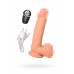 Вибратор с пультом ДУ RealStick Elite Vibro Xander, TPR, телесный, 10 режимов вибрации, 20 см