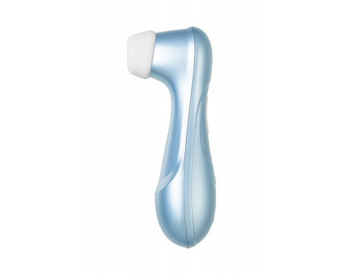Вакуум-волновой стимулятор клитора Satisfyer Pro 2 Generation 2, силикон, голубой, 16,5 см