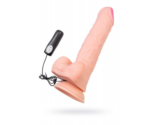 Вибратор-гигант LoveToy, реалистичный, neoskin, телесный, 27 см, Ø 6,1 см