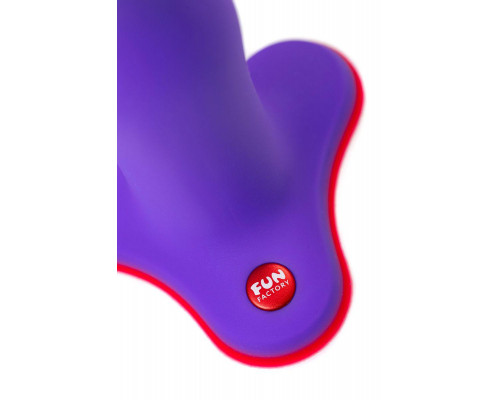 Фаллоимитатор Fun Factory STUBS BOUNCER, силикон, фиолетовый, 18,5см