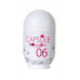Мастурбатор нереалистичный MensMax CAPSULE 06 Sakura, TPE, белый, 8 см