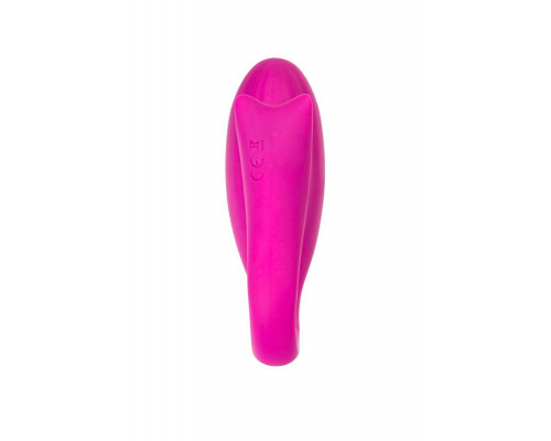 Вибратор для пар A-Toys by TOYFA Dolphy, силикон, розовый, 9,6 см