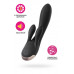 Вибратор с клиторальным стимулятором Satisfyer Double Flex Connect App, черный, силикон, 20 см