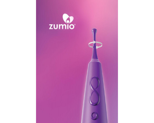 Стимулятор клитора с ротацией  Zumio S,сиреневый, ABS пластик, фиолетовый, 18 см