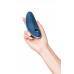 Вакуум-волновой стимулятор клитора с вибрацией Satisfyer Vulva Lover 1, силикон, синий, 11,9 см