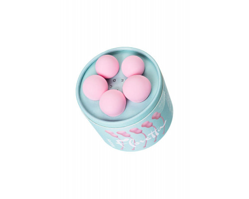 Набор вагинальных шариков Flovetta TULIPS, силикон, розовый, 5,3 см