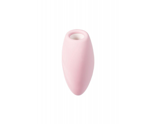 Вакуумно-волновой стимулятор клитора с вибрацией Satisfyer Cutie Heart, силикон, розовый, 7,6 см