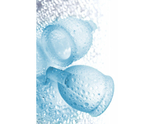 Менструальная чаша Satisfyer Feel Confident, 2 шт в наборе, силикон, голубой