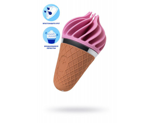 Спиннатор Satisfyer Sweet Treat , силикон, розовый, 10,4 см.