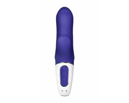 Нереалистичный вибратор Satisfyer Vibes Magic Bunny, силикон, фиолетовый, 17,7 см.