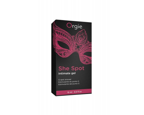 Интимный гель для точки G ORGIE She Spot с возбуждающим эффектом, 15 мл