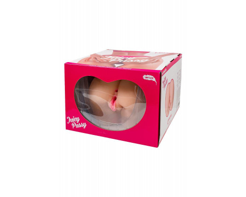 Мастурбатор реалистичный Juicy Pussy by TOYFA Giovanna, TPE, телесный, 20 см