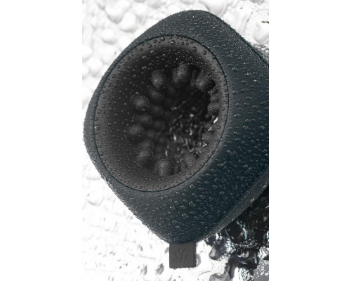 Вибромастурбатор нереалистичный Satisfyer Ring Stroker, силикон, чёрный, 9,1 см.