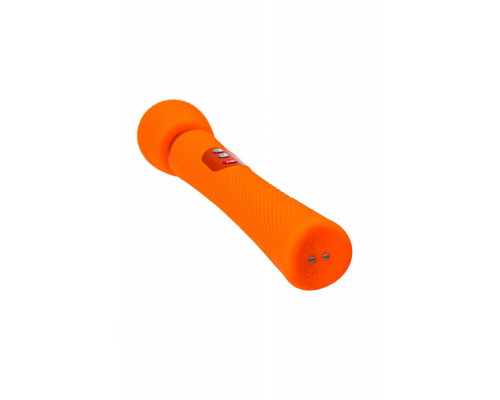 Вибромассажер Fun Factory VIM VIBRATING WAND, силикон, оранжевый, 31,3 см