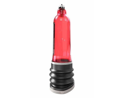 Гидропомпа Bathmate HYDROMAX9, ABS пластик, красный, 32,5 см (аналог Hydromax X40)
