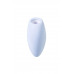 Вакуумно-волновой стимулятор клитора с вибрацией Satisfyer Cutie Heart, силикон, голубой, 7,7 см